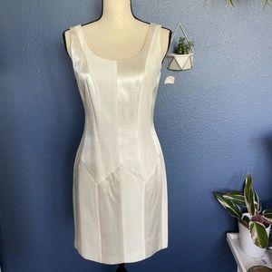 Cream/white cocktail party dress - petite 6